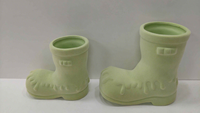Vases de table en céramique colorés, modèle populaire, pour décoration de mariage