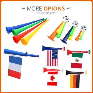 Вувузела с логотипом на заказ для США, Канады и Мексики, пластиковый инструмент для болельщиков, рекламный и бизнес-подарок - Product Image 3
