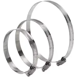 High Quality Adjustable Stainless Steel Tube Pipe Hose Clamp