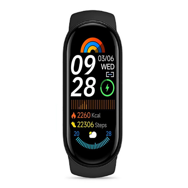 Smart M9 FitPro Android Bracelet Sports Health Life Waterproof Blood Oxygen Sleep Heart Rate Step Counting TFT Screen