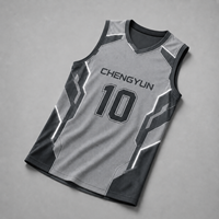 Maillot de basketball respirant personnalisé en gros – Uniforme d'entraînement minimaliste haute performance Future Core