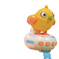 Goo Goo Bird, Juguete Educativo Inteligente con Control por Voz, Inducción, Rompecabezas, para Niños, con Cambio de Color, Reloj, Aprendizaje y Conversación, de Plástico