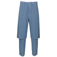 Miyake Style japonais chemise à manches longues veste pour hommes Simple décontracté transfrontalier col rabattu rayé plissé haut hiver