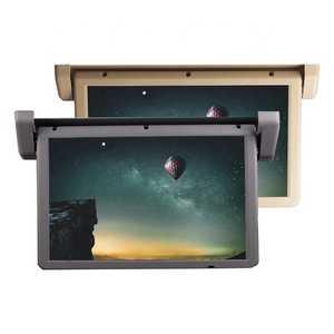 New Arrival 19 inch <span class=keywords><strong>24V</strong></span> lật xuống TV Trần núi cơ giới <span class=keywords><strong>LCD</strong></span> Android Roof <span class=keywords><strong>Monitor</strong></span> cho xe buýt HLV - Product Image 3