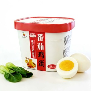 Fideos Instantáneos Clásicos Chinos con Tomate y Huevo, Sabor Tradicional Casero, <span class=keywords><strong>Comida</strong></span> Rápida y Práctica - Product Image 3