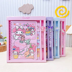 Chất Lượng Cao Tùy Chỉnh Xoắn Ốc Máy Tính Xách Tay Phim Hoạt Hình Sáng Tạo Văn Phòng Phẩm Thiết Lập Khuyến Mại Hộp Quà Tặng Với Bút Sinh Viên Nghiên Cứu Kế Hoạch - Product Image 2