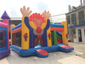 Hấp Dẫn Ngoài Trời <span class=keywords><strong>Inflatable</strong></span> <span class=keywords><strong>Bouncer</strong></span> Castle Thổi Phồng Trượt Combo Trò Chơi Cho Trẻ Em - Product Image 3
