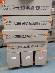Meilleure vente : Bac à marc à café professionnel sur pied pour café expresso, 85 cm de hauteur, avec tube de retrait et seau de 17 L, accessoire de café - Product Image 4