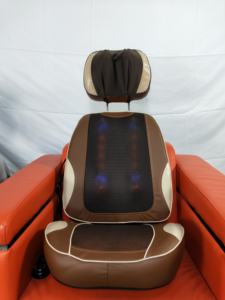 Cojín de masaje lumbar con refrigeración por infrarrojos, cojín de masaje lumbar con vibración eléctrica y calor para asiento trasero de acupuntura - Product Image 6