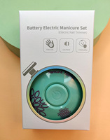 Ensemble professionnel de 6 fraises à ongles en plastique, outils électriques portables pour manucure et pédicure, pour enfants et adultes, soin des ongles, polissage