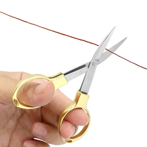 1 cái kéo gấp lưu trữ mini văn phòng chống gỉ di động nhỏ gọn cắt - Product Image 3