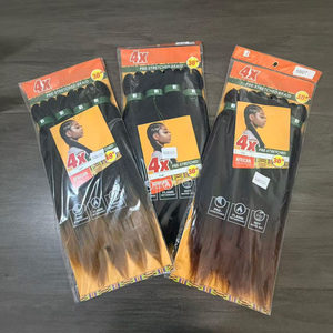 Vendita all'Ingrosso di Fabbrica: Capelli Pre-Stirati per Intrecciare 38 Pollici 240g X/P 4X, Estensioni per Trecce Africane - Product Image 1
