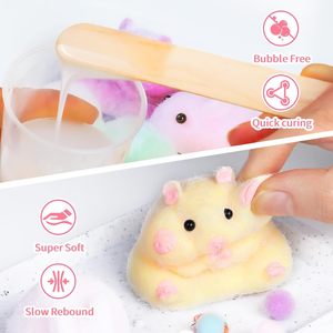 Kit Squishy Tao Taba 1:1 in Silicone Liquido Ecologico, Design Alfabeto Animale, Super Morbido, per Principianti - Product Image 4