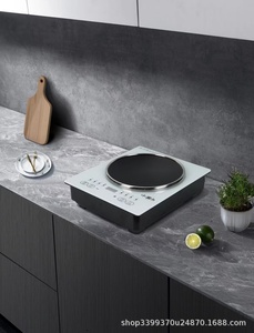 Table de cuisson électrique multifonctionnelle concave 500W en acier inoxydable à commande tactile, qualité supérieure, prix usine, usage commercial - Product Image 6