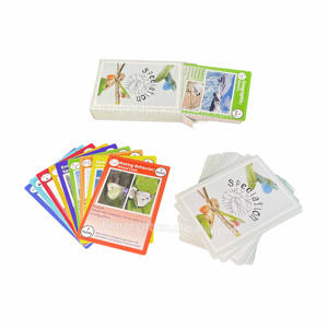 Juego de tarjetas Flash de conocimiento de especiación <span class=keywords><strong>general</strong></span> educativa de tamaño Jumbo personalizado para uso familiar de niños pequeños - Product Image 1