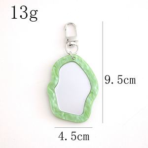 Fashion Multi-Color Cute Portable Keychain Pendant Charm for Backpack Hanging Compact Makeup <b>Mirror</b> - Product Image 6