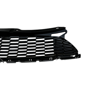 Mini calandre avant noire en ABS compatible avec les pare-chocs R55 R56 R57 R58 R59 JCW - Product Image 1