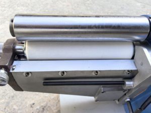 Máquina Eléctrica FS-240 de 370W para Recubrimiento de Pegamento en Suelas, Empeines y Entresuelas de <span class=keywords><strong>Zapatos</strong></span>, Aplicación de Adhesivo en EVA, Goma y Cuero, 220V - Product Image 4