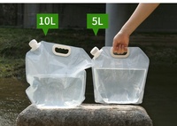 Pochette à bec liquide capacité 2l 5l 10l, sac à eau transparent avec logo personnalisé