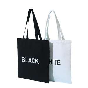 Sac fourre-tout en toile de coton naturel |   Impression de logo et de design personnalisés |   Sac de courses réutilisable pour les commandes en gros destiné aux magasins de détail - Product Image 2