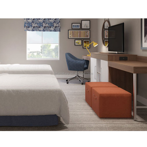 Muebles de Sala de Estar Personalizados para Hoteles, Diseño Comercial Premium y a Medida, Conjuntos de Dormitorio para Espacios Comerciales Estilo Hampton - Product Image 3