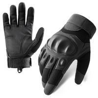 Gants en caoutchouc tactiques de contact de doigt de résistance de chasse de combat pour des sports en plein air