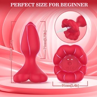 Vibromasseur anal rotatif, 9 modes de vibration, rotation à 360 degrés, charge magnétique USB, vibromasseur anal pour débutants