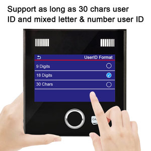 4.3 inch màn hình cảm ứng vân tay hệ thống chấm công với phần mềm đám mây không dây Wifi thời gian đồng hồ 10000 vân tay công suất - Product Image 5