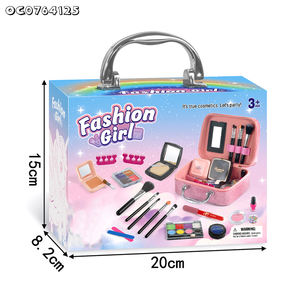 Portable enfants semblant jouer beauté habiller cosmétiques boîte de <span class=keywords><strong>maquillage</strong></span> filles Kit de <span class=keywords><strong>maquillage</strong></span> mode enfants jouets pour 8 <span class=keywords><strong>ans</strong></span> <span class=keywords><strong>fille</strong></span> <span class=keywords><strong>maquillage</strong></span> - Product Image 6
