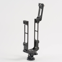 Boîtier de protection en alliage d'aluminium OEM pour caméra VR Insta360, cage de montage pour Insta360 One X3 avec griffe porte-accessoire pour 2 micros Rode