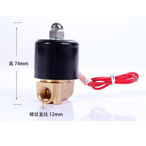 Válvula Solenoide de Agua Bidireccional de Cobre 2W040-10, Estructura Normalmente Cerrada, Válvulas de Control de Aire y Agua - Product Image 3