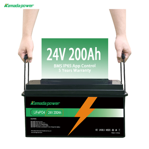 Batterie au lithium OEM d'usine 12V 200Ah auto-chauffante pour camping-car, batterie LiFePO4 24V, pack de batteries au lithium LiFePO4 12V 100Ah avec Bluetooth - Product Image 1