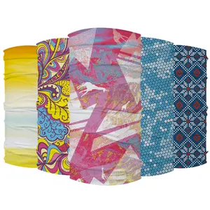 Produttore Multi colori buon materiale senza soluzione di continuità bandane stile moderno alla moda collo ghetta sciarpa Bandana
