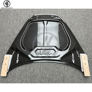 Capot avant de voiture en fibre de carbone sèche Novit Style pour McLaren 720S 2015-2018, pièces de carrosserie en carbone, capot moteur - Product Image 6