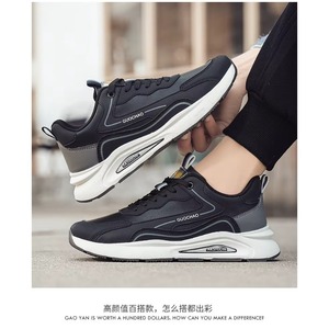 Men Walking Shoes Wide Width Option Extra Comfort <b>Support</b> for Extended Walking Activities - Product Image 1