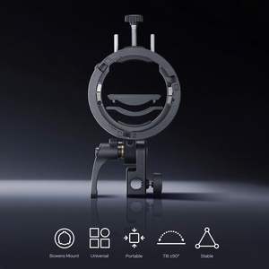 Support GODOX S3 pour flash Speedlite avec réglage à 90°, trou pour <span class=keywords><strong>parapluie</strong></span> et monture Bowens pour AD200Pro II/AD300Pro II/AD400Pro II/Série V1 - Product Image 2