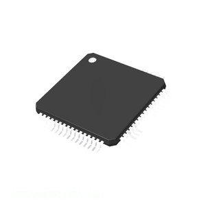 ชิ้นส่วนอิเล็กทรอนิกส์แบบฝัง ATSAMD51J18A-AU 64 TQFP - Product Image 1