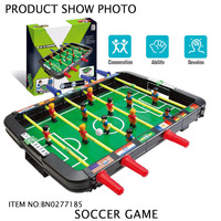 Table de football de table professionnelle de 43 cm avec tiges lisses et marqueur de score manuel pour le sport familial en intérieur