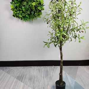 Arbre olive artificiel meilleur <span class=keywords><strong>petit</strong></span> faux bonsaï maison faux olive plantes artificielles arbre pour salle <span class=keywords><strong>de</strong></span> bains <span class=keywords><strong>chambre</strong></span> salon - Product Image 1