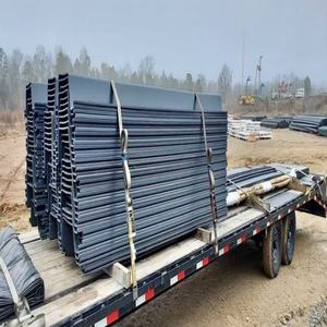 Costo efficace in PVC foglio di plastica Pile leggero forte per la stabilizzazione della riva del fiume e l'infrastruttura verde - Product Image 3