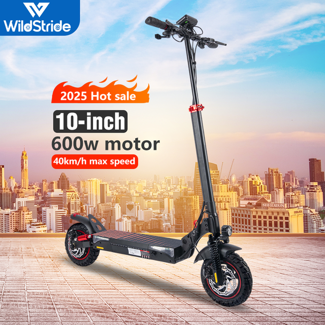 2025 Buy Electric Scooter Folding E Scooter Electr Fast T4 600W Two Wheel Adult Scooter