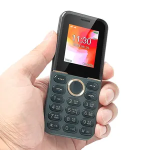 Hot Selling 2023 New Arrived UNIWA E1806 Mobile Phone GSM Dual SIM Both Active Phones Keypad Feature Phone