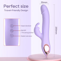 Vibrateur réaliste rétractable à perles péristaltiques pour femmes, avec poussée automatique, pour usage intime féminin - Érotique pour adultes