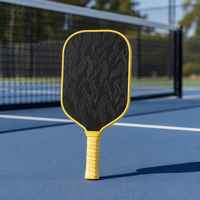 Raquette de pickleball légère en fibre de carbone T700 pour adultes et enfants, idéale pour les débutants, vente directe d'usine