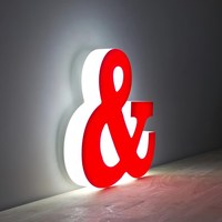 DakeSign Factory OEM Lettres en acrylique 3D personnalisées rétroéclairées LED, étanches IP65, avec Bluetooth et WiFi, pour enseignes commerciales
