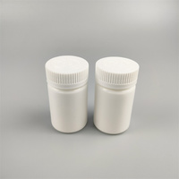 Bouteille en plastique de capsule de comprimé de bouteille de pilule de médecine du HDPE pharmaceutique 100ml avec le chapeau de sécurité d'enfant