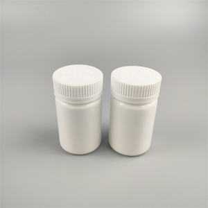 医薬品グレード100mlHDPEプラスチック薬ピルボトルタブレットカプセルボトル、チャイルドセーフティキャップ付き - Product Image 2