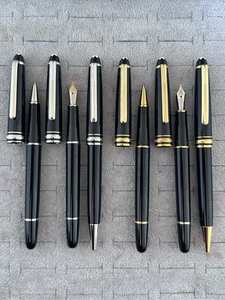 ปากกาลูกลื่น 0.5 มม. ดีไซน์โลหะพรีเมียม เขียนลื่น บรรจุในกล่องของขวัญสุดหรู หมึกสีน้ำเงิน/ดำ - Product Image 2