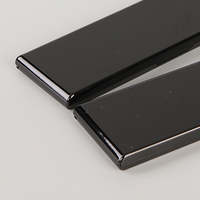 OMI Manufacture Pack Rechteckform Schwarz 12 Farben Leere Lidschatten-Paletten röhre