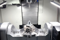 Centre d'usinage CNC à cinq axes haut de gamme MX400, fraiseuse verticale, équipé des systèmes FANUC, SIEMENS ou SYNTEC